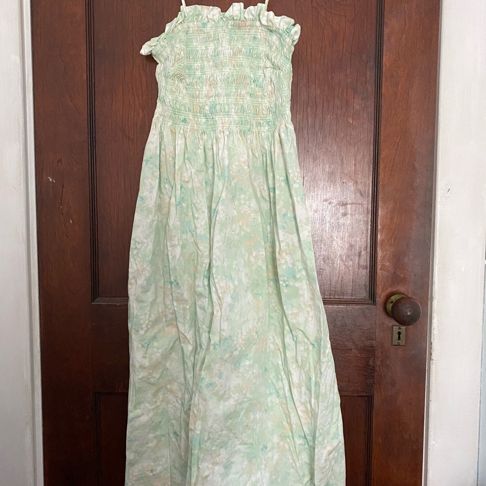 H&M Smocked Strapless Dress (w/ straps)
